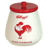 Kellogg's Red & White Breakfastware